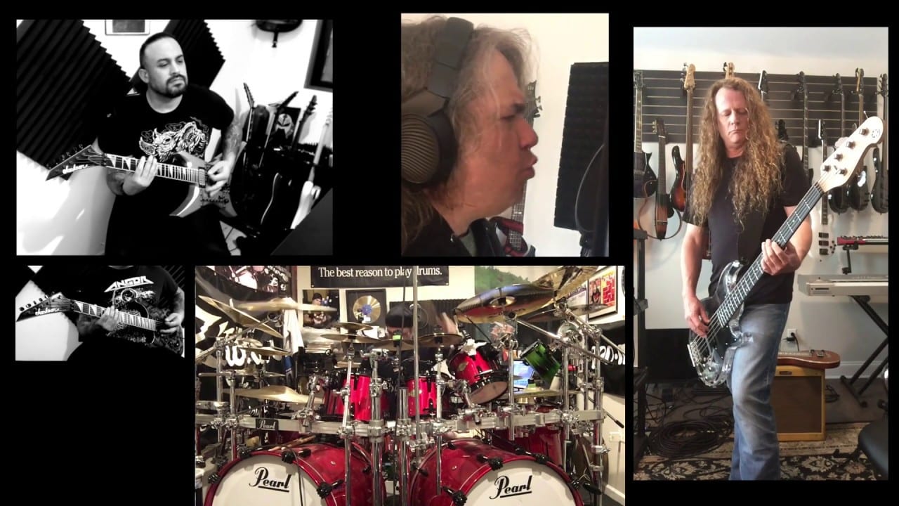 Exodus overkill megadeth, EXODUS And OVERKILL Members Jam Out A Cover Of MEGADETH’s ‘Wake Up Dead’ In Quarantine