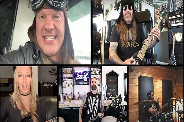 wheelblocks aces high, THE WHEELBLOCKS Feat. Members Of AVENGED SEVENFOLD, FOZZY, ALICE COOPER And More Cover ‘Aces High’