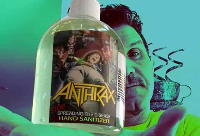 Brilliant Marketing: ANTHRAX To Launch ‘Stop Spreading The Disease’ Hand Sanitizer