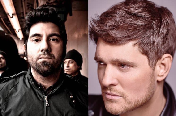 michael buble is a deftones fan, Turns Out Michael Bublé Is A Huge DEFTONES Fan