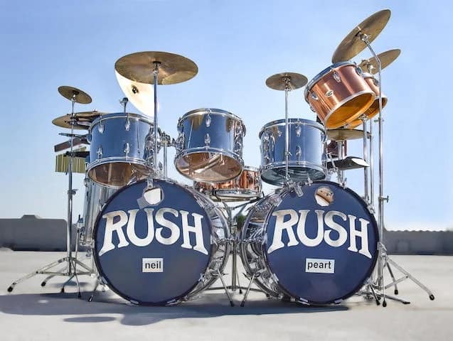 NEIL PEART’s RUSH Drumkit Up For Auction
