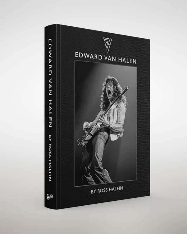 eddie van halen book, EDDIE VAN HALEN Photo Book By ROSS HALFIN Coming In June