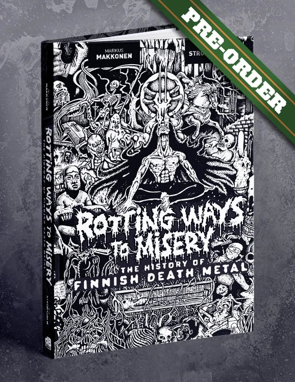 finnish death metal book, An American Edition Of ‘The History Of Finnish Death Metal’ Book To Arrive In April