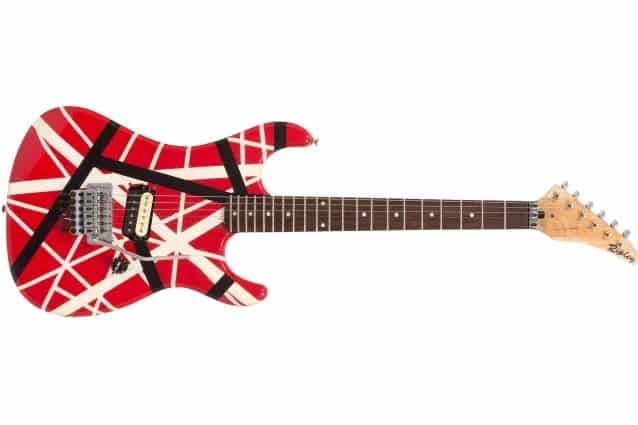 eddie van halen guitar auction, One Of EDDIE VAN HALEN’s Pre-Owned ‘Frankenstrat’ Guitars Goes Up For Auction