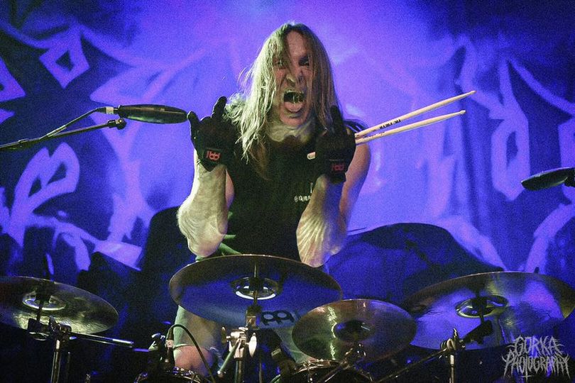 exodus drummer stomach cancer, EXODUS Drummer TOM HUNTING Diagnosed With Rare Cancer