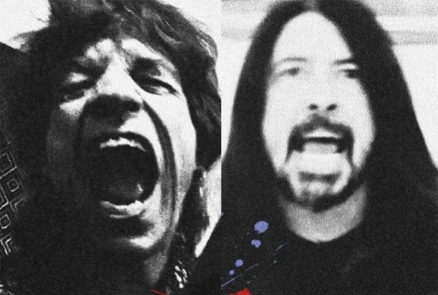 mick jagger dave grohl, CHECK IT OUT: MICK JAGGER Collaborates With DAVE GROHL On The New Song ‘Eazy Sleazy’