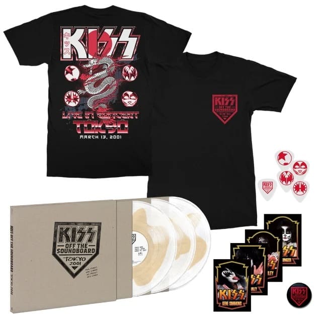 kiss live series, KISS Launch Their New Live Series With ‘Off The Soundboard: Tokyo 2001’