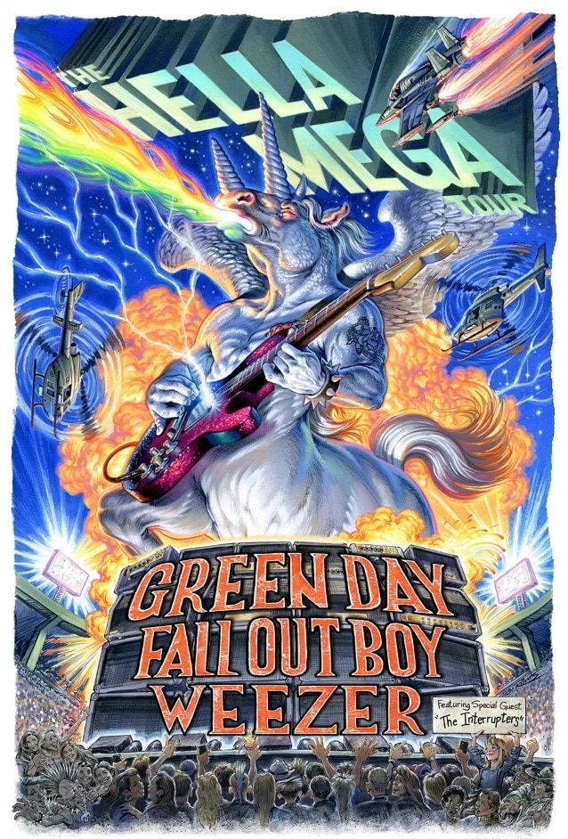green day weezer fall out boy tour dates, GREEN DAY, FALL OUT BOY And WEEZER Announce 2021 U.S. Summer Tour