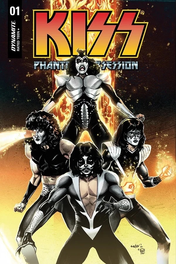 new kiss band comics, KISS Make Their Mighty Return To Comics In A New Series From DYNAMITE