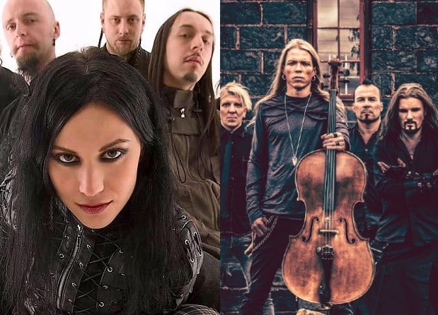 apocalyptica lacuna coil tour dates, APOCALYPTICA’s North American Tour With LACUNA COIL Postponed Again Until April/May 2022