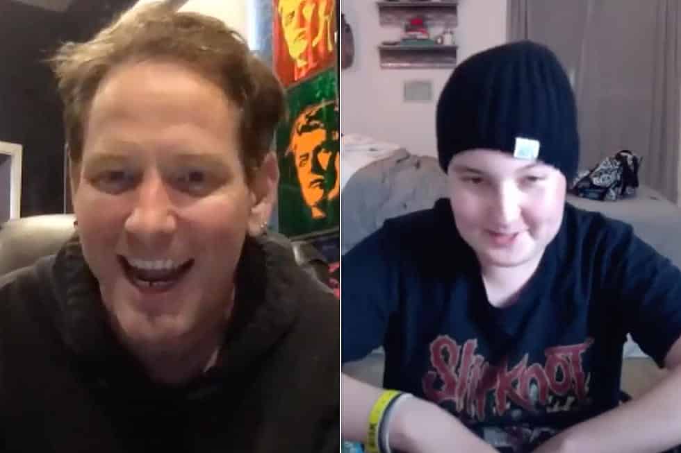 corey taylor dream day, SLIPKNOT’s COREY TAYLOR Makes Terminally Ill Fan’s Dream Come True With Virtual Meetup
