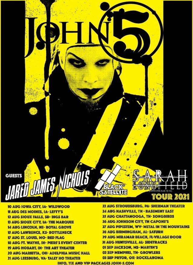 john five tour dates