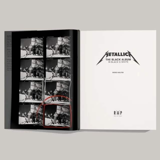 metallica the black album book, METALLICA To Release ‘The Black Album In Black &amp; White’ Photo Book In October