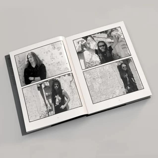 metallica the black album book, METALLICA To Release ‘The Black Album In Black &amp; White’ Photo Book In October