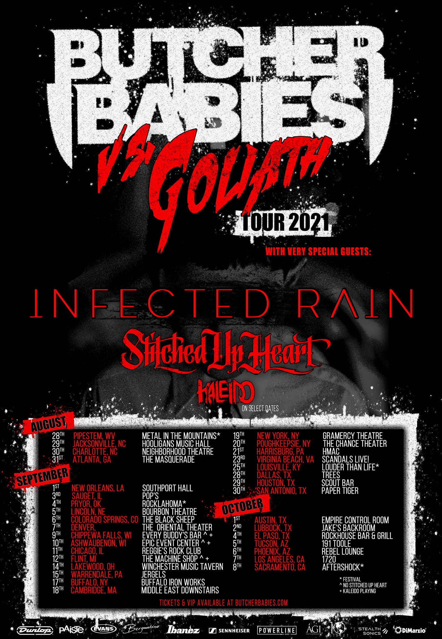 butcher babies tour dates 2021, BUTCHER BABIES Announce Summer 2021 U.S. Tour; Band Will Perform &#8216;Goliath&#8217; Album In Full