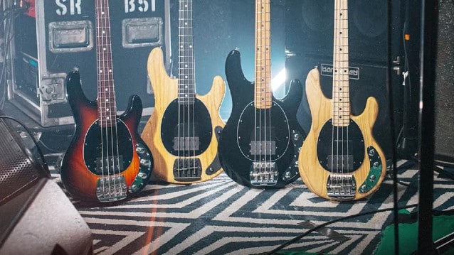 tim commerford ernie bll music man, VIDEO: RAGE AGAINST THE MACHINE&#8217;s TIM COMMERFORD Announces New Band And Signature Basses