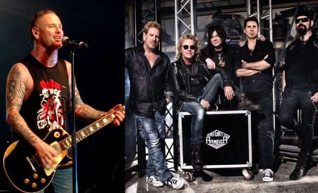 VIDEO: SLIPKNOT’s COREY TAYLOR Joins NIGHT RANGER On Stage For ‘Don’t Tell Me You Love Me’