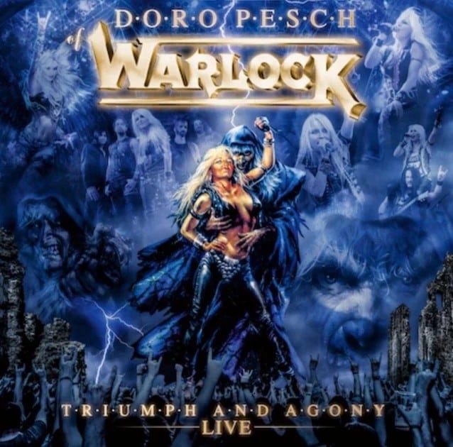 new doro live album warlock, Upcoming DORO &#8216;Triumph And Agony Live&#8217; Album Artwork And Track Listing Revealed