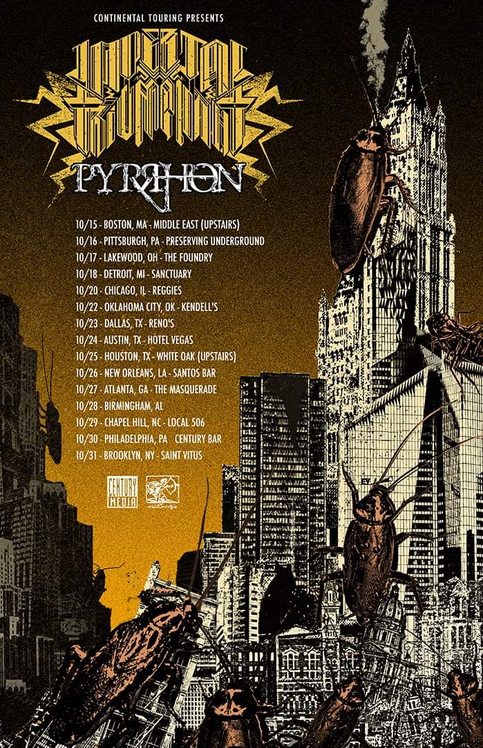imperial triumphant tour dates, IMPERIAL TRIUMPHANT And PYRRHON Announce US Tour Dates