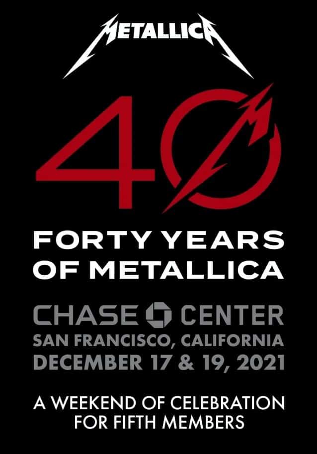 , METALLICA Celebrating 40th Anniversary With Two Concerts In San Francisco