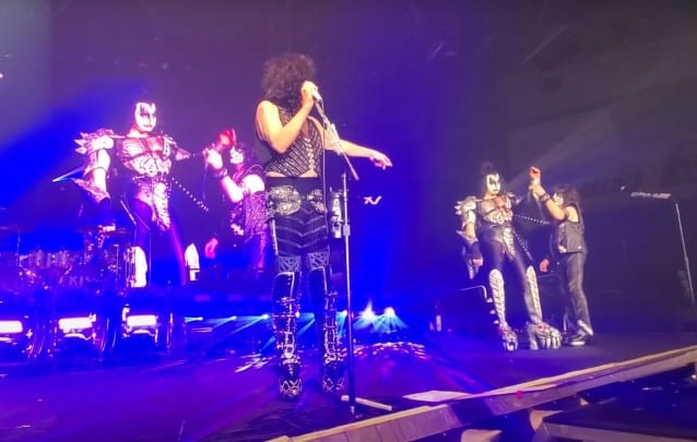 Watch GENE SIMMONS Celebrate His 72nd Birthday Onstage At KISS Show In Toledo