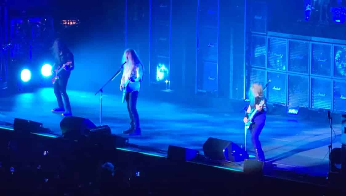 Watch MEGADETH’s First Performance With Bassist JAMES LOMENZO In Nearly 12 Years
