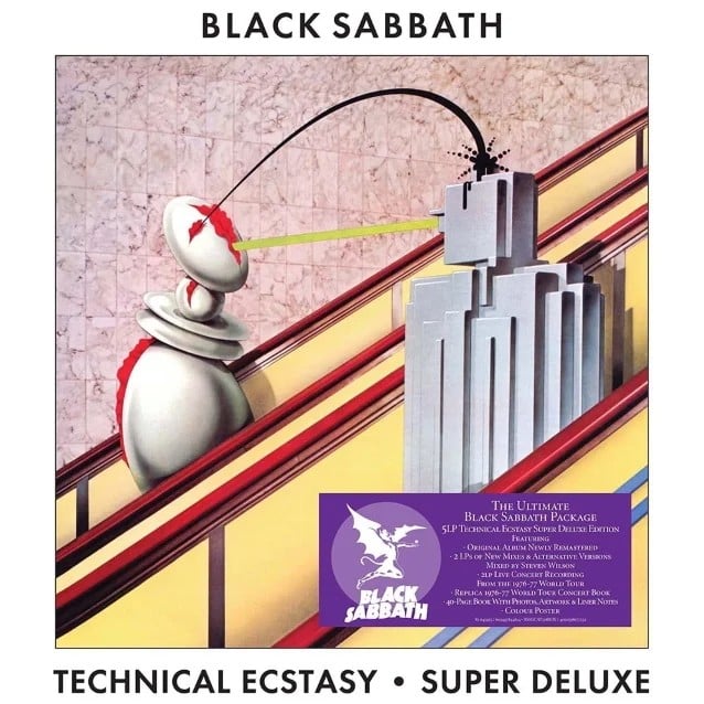 black sabbath technical ecstacy deluxe edition, BLACK SABBATH Releasing &#8216;Technical Ecstasy&#8217; Deluxe Edition With Unreleased Outtakes, Alternative Mixes And Live Tracks