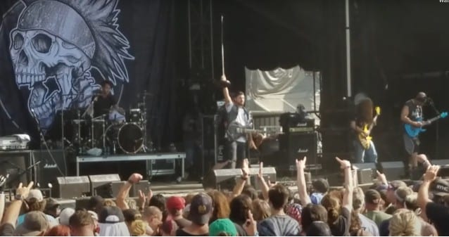 Check Out ROBERT TRUJILLO’s Son Performing With SUICIDAL TENDENCIES At BLUE RIDGE ROCK FESTIVAL
