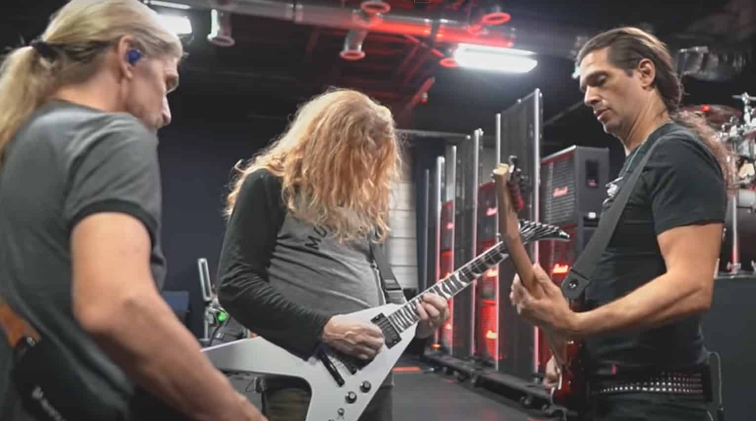 MEGADETH Post Behind-The-Scenes Rehearsal Of ‘Symphony Of Destruction,’ ‘Hangar 18,’ And ‘Conquer Or Die’