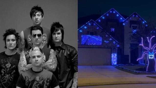 Check Out This Halloween Lighting Display Set to AVENGED SEVENFOLD’s “Nightmare”