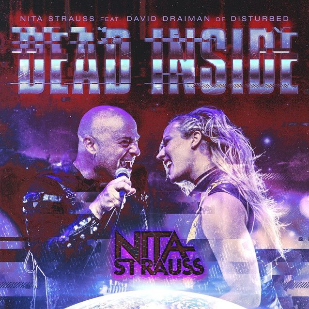 nita strauss david draiman, NITA STRAUSS Is Now The First Solo Female To Have A Top-10 Billboard Mainstream Rock Hit In Over 25 Years