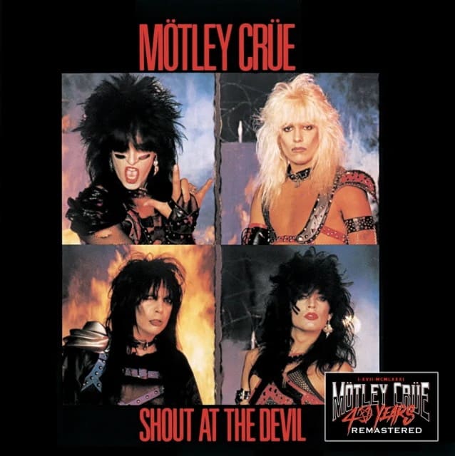 motley crue shout at the devil remaster, MÖTLEY CRÜE Continue Their 40th Anniversary Celebrations With Digital Remaster Of &#8216;Shout At The Devil&#8217;