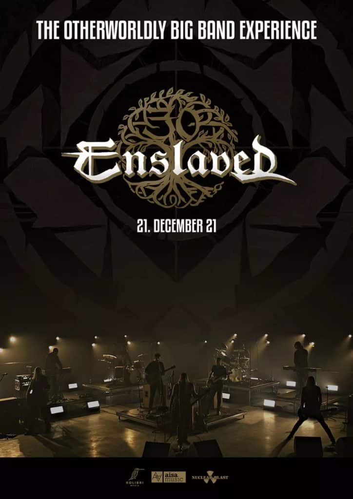 enslaved streaming event, ENSLAVED Release Trailer For Upcoming &#8220;Otherworldly&#8221; Streaming Event
