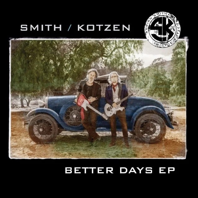 richie kotzen adrian smith, ADRIAN SMITH And RICHIE KOTZEN Announce &#8216;Better Days&#8217; EP