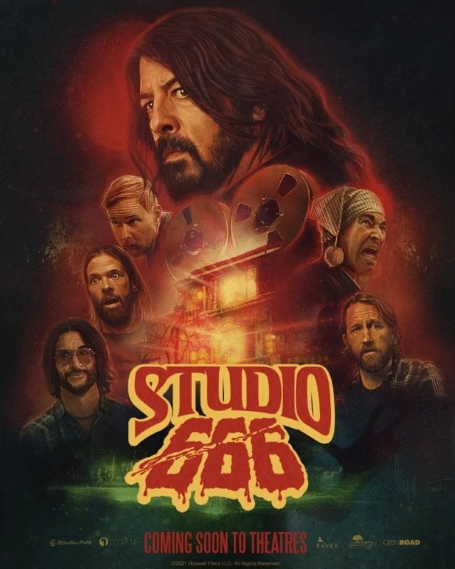foo fighters movie, FOO FIGHTERS Star In The Theatrical Horror Comedy &#8216;Studio 666&#8217; Arriving In February