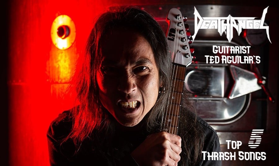 Video: DEATH ANGEL Guitarist TED AGUILAR Gives Us His ‘Top 5 Thrash Metal Songs’