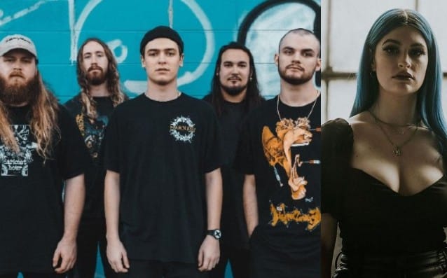Check Out SPIRITBOX’s COURTNEY LAPLANTE Performing “A Serpent’s Touch” Live With KNOCKED LOOSE