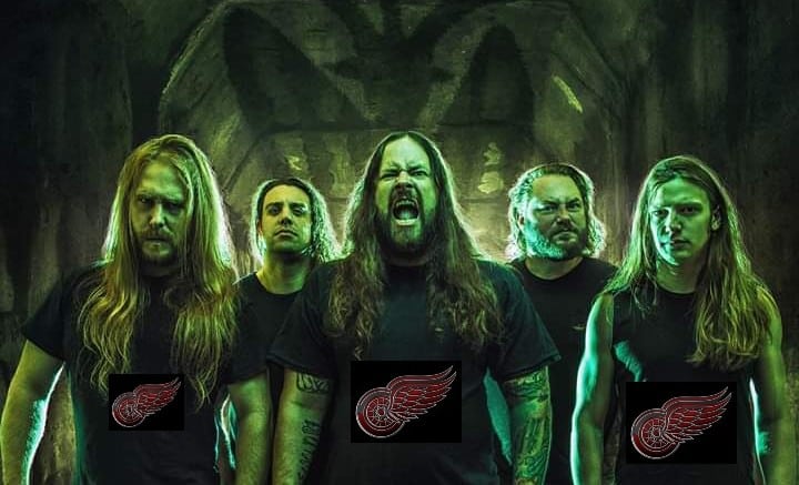 Watch The NHL’s DETROIT RED WINGS Use THE BLACK DAHLIA MURDER As Entrance Music