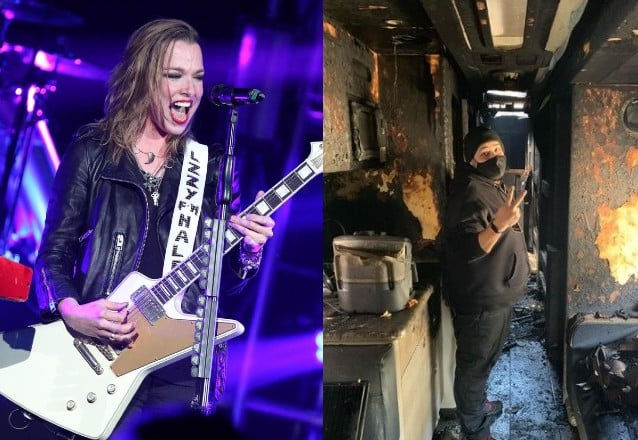 A Fire Broke Out On HALESTORM’s Tour Bus, Band And Crew Unharmed