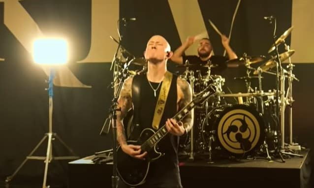TRIVIUM Streaming “Like A Sword Over Damocles” Live From Their Airplane Hangar