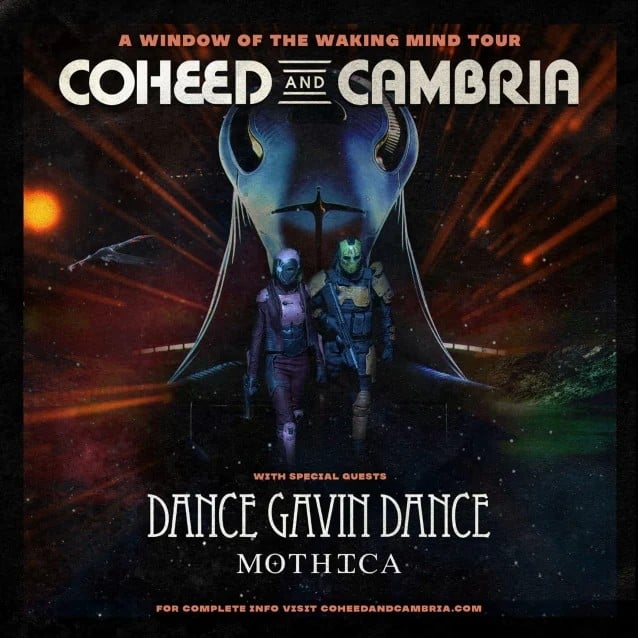 coheed and cambria tour dates, COHEED AND CAMBRIA Announce 2022 North American Tour; And Debut New Song &#8216;The Liars Club&#8217;