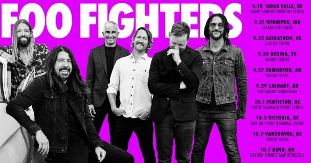 foo fighters added tour dates, FOO FIGHTERS Add 10 New Shows To 2022 North American Tour
