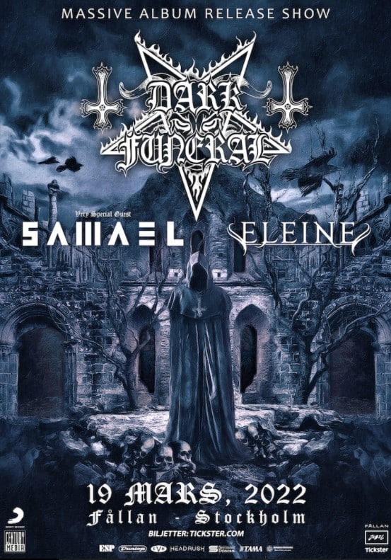 new dark funeral album, DARK FUNERAL Release The New Single And Video For “Leviathan”