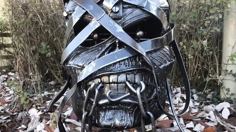 IRON MAIDEN Mascot EDDIE Has Been Turned Into A Steel Wood Burner And We Really Want One