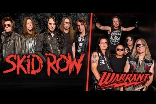SKID ROW And WARRANT Announce ‘Live To Rock’ 2022 U.S. Tour Dates