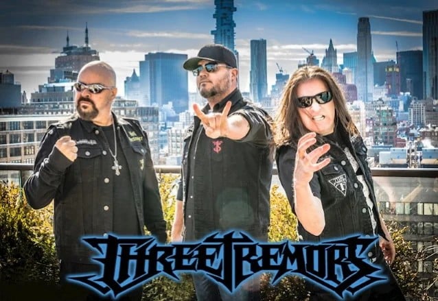 THE THREE TREMORS Feat. TIM ‘RIPPER’ OWENS, SEAN PECK And HARRY CONKLIN Drop ‘Kryptonian Steel’ Music Video