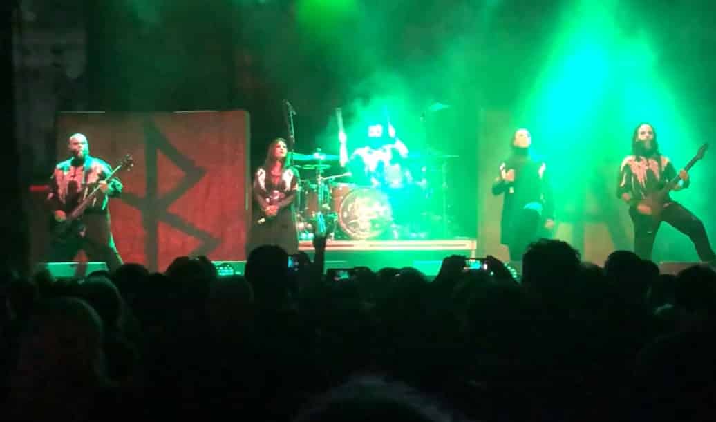 Video: LACUNA COIL Play First Live Show Before An Audience In Over Two Years
