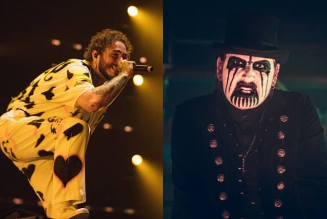 king diamond post malone, KING DIAMOND Met POST MALONE Backstage At A SLAYER Show And ‘Didn’t Know Who He Was’