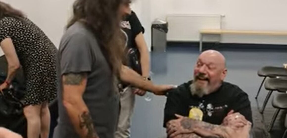 iron maiden steve harris paul di'anno, IRON MAIDEN: PAUL DI&#8217;ANNO Says Meeting STEVE HARRIS Face To Face After 30 Years Was &#8220;Absolutely Amazing'&#8221;