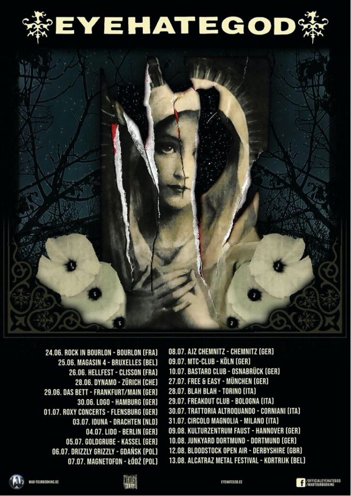 eyehategod venom inc tour dates, EYEHATEGOD Joins VENOM INC. For ‘There’s Only Black Across America’ 2022 Tour Dates
